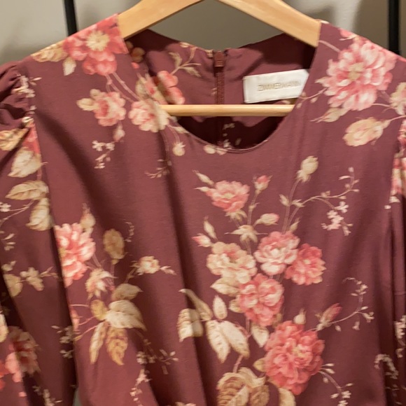 Zimmermann Unbridled Draped Floral Dress - Picture 2 of 4